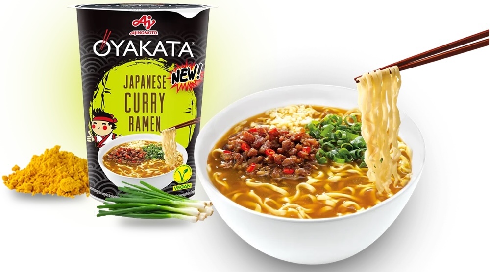 Azjatycka Zupka Błyskawiczna Instant Ramen Japońskie Curry Kubek Cup 62,5g OYAKATA