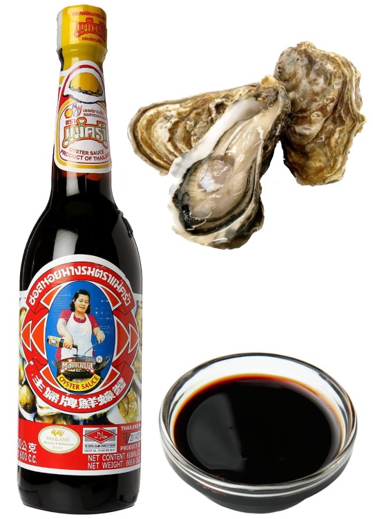 Sos Ostrygowy GĘSTY Oryginalny Tajski z Ostryg Baza Do Potraw 600ml MEAKRUA