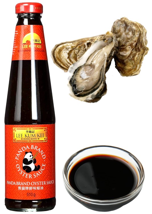 Sos Ostrygowy Oryginalny GĘSTY z OSTRYG Oyster Sauce Panda 510g LEE KUM KEE