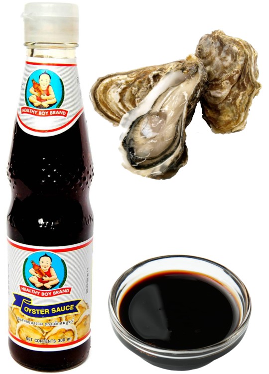 Sos Ostrygowy z Ostryg Gęsty Oryginalny Tajski Baza Do Potraw 300ml HEALTHY BOY BRAND