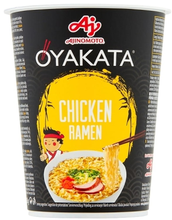 Azjatycka Zupka Błyskawiczna Instant Ramen Kurczak Kubek Cup 63g OYAKATA