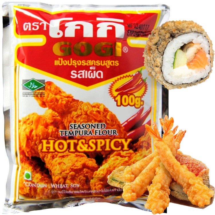 Mąka Panierka Tempura Do Kurczaka Jak z KFC Hot & Spicy 100g GOGI