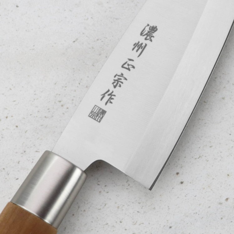 Satake Masamune Japoński Nóż Kuchenny Do Filetowania Deba 56-58 HRC 16cm