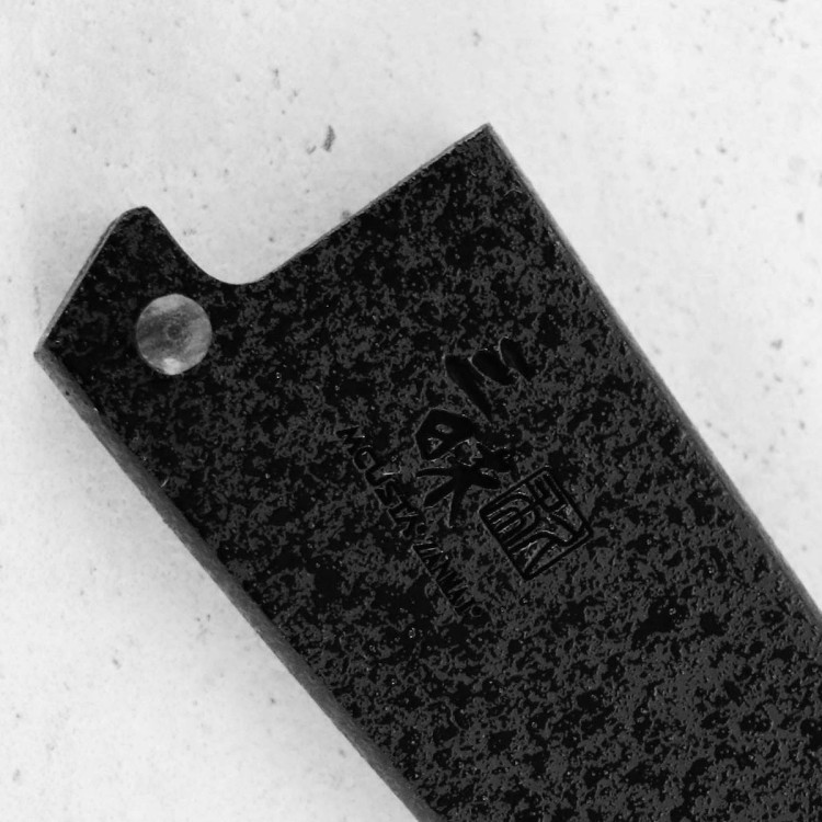 Drewniana Saya Black Ochraniacz Na Nóż Do Obierania 9 cm