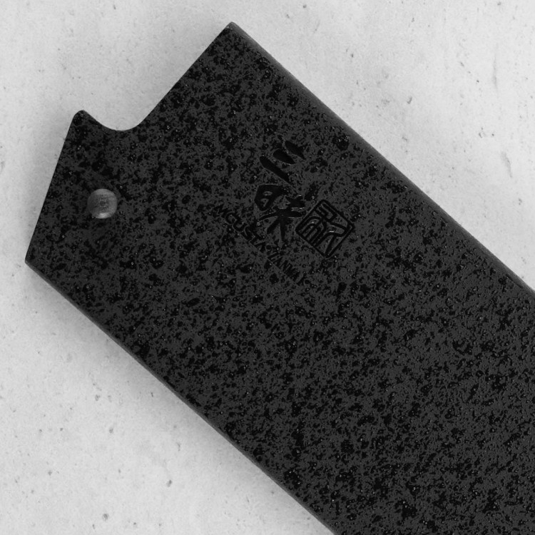 Drewniana Saya Black Ochraniacz Na Nóż Nakiri 16,5 cm