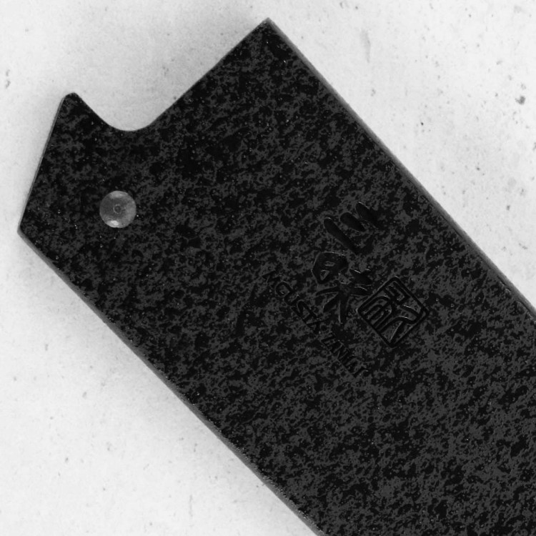 Mcusta Zanmai Japońska Drewniana Saya Black Ochraniacz Na Nóż Sujihiki 27cm