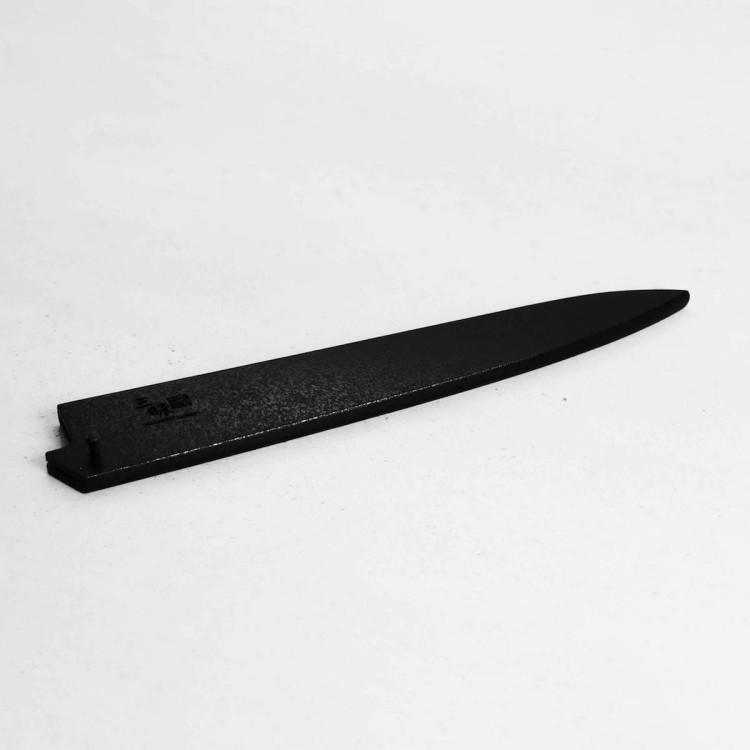 Mcusta Zanmai Japońska Drewniana Saya Black Ochraniacz Na Nóż Sujihiki 27cm