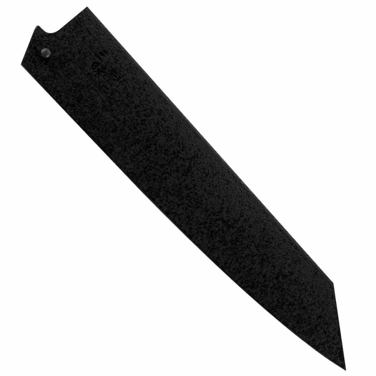 Mcusta Zanmai Japońska Drewniana Saya Black Ochraniacz Na Nóż Kiritsuke Gyuto 23cm
