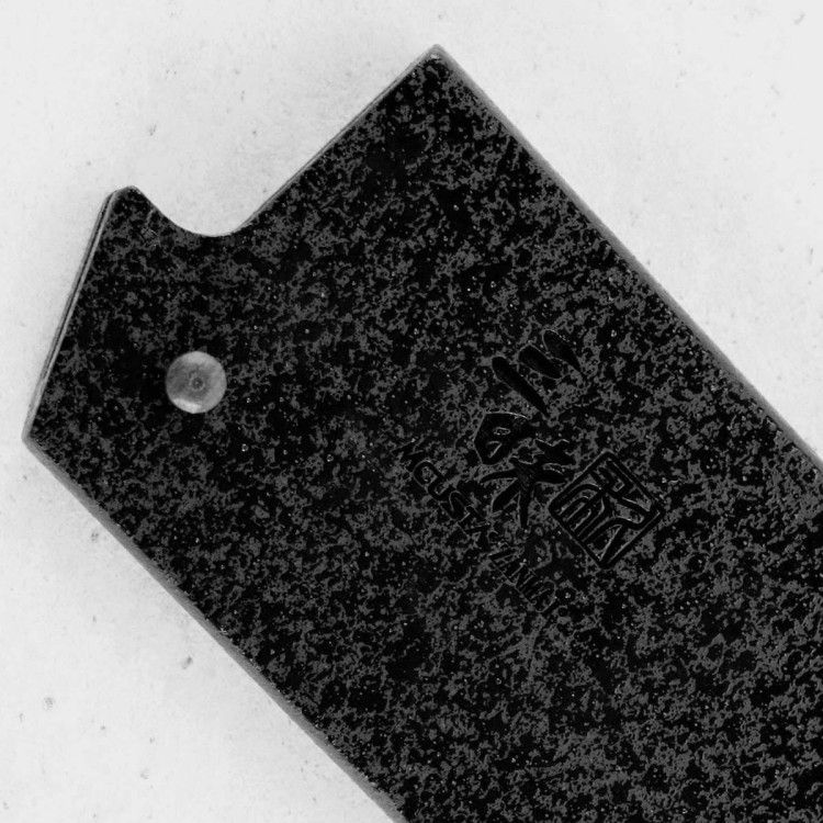 Mcusta Zanmai Japońska Drewniana Saya Black Ochraniacz Na Nóż Kiritsuke Gyuto 23cm