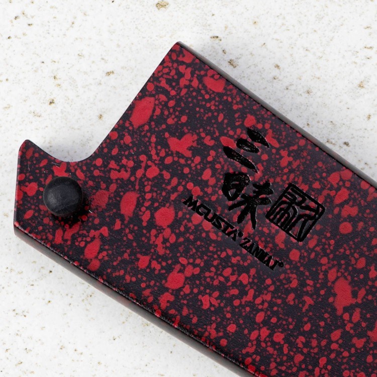 Mcusta Zanmai Japoński Drewniany Pokrowiec Saya Na Nóż Uniwersalny 11cm