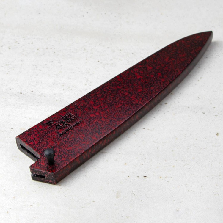 Mcusta Zanmai Japoński Drewniany Pokrowiec Saya Na Nóż Uniwersalny 15cm