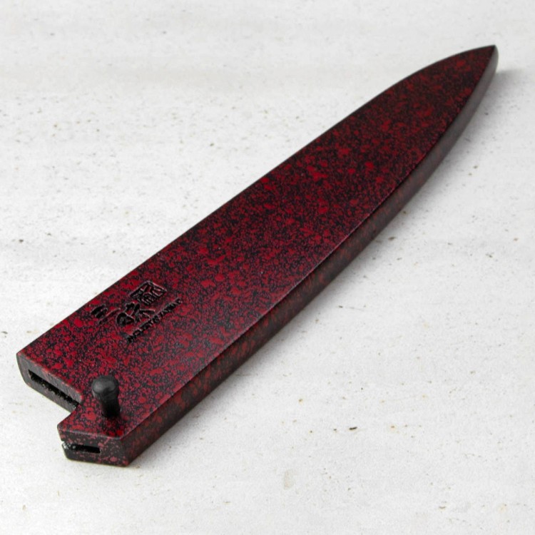 Mcusta Zanmai Japoński Drewniany Pokrowiec Saya Na Nóż Szefa Kuchni 21cm