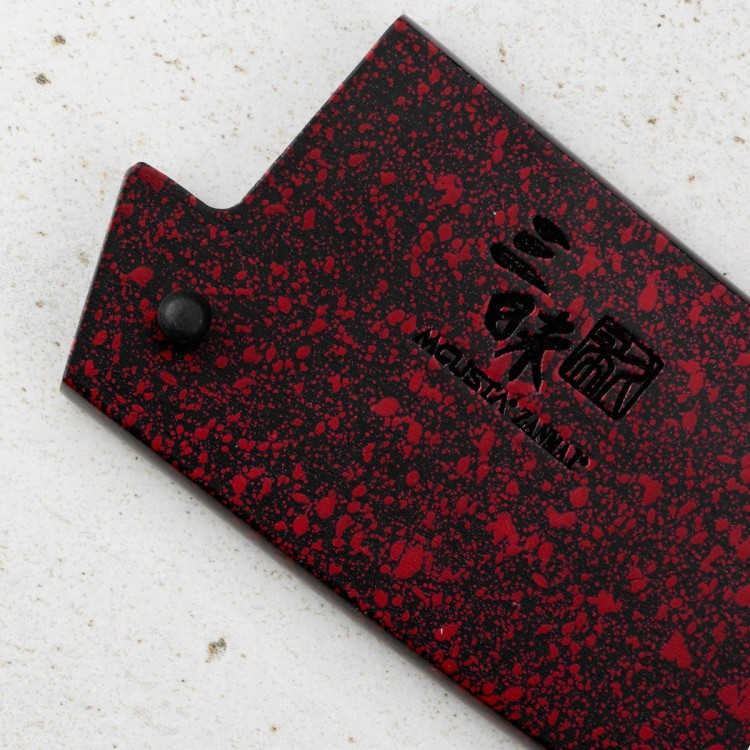 Mcusta Zanmai Japoński Drewniany Pokrowiec Saya Na Nóż Szefa Kuchni 21cm