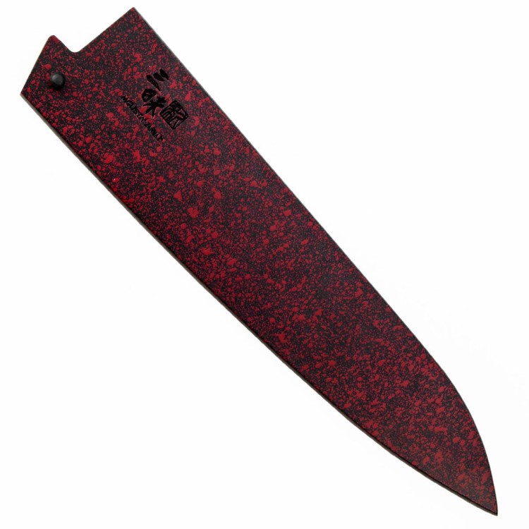 Mcusta Zanmai Japoński Drewniany Pokrowiec Saya Na Nóż Szefa Kuchni 21cm