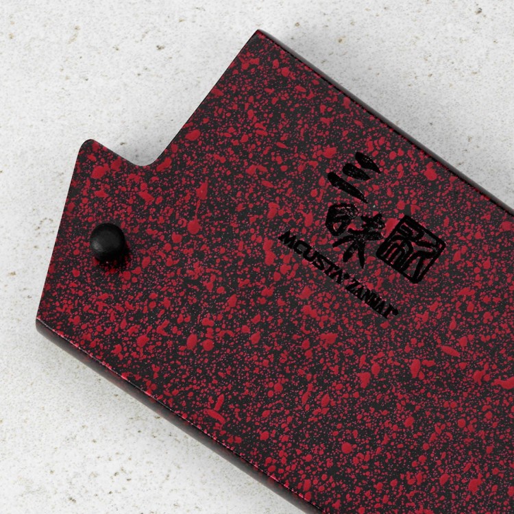 Mcusta Zanmai Japoński Drewniany Pokrowiec Saya Na Nóż Szefa Kuchni 24cm