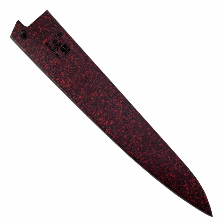 Mcusta Zanmai Japoński Drewniany Pokrowiec Saya Na Nóż Sujihiki 24cm