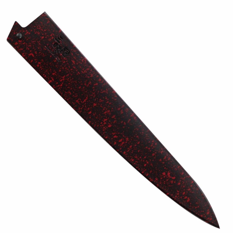 Mcusta Zanmai Japoński Drewniany Pokrowiec Saya Na Nóż Sujihiki 27cm