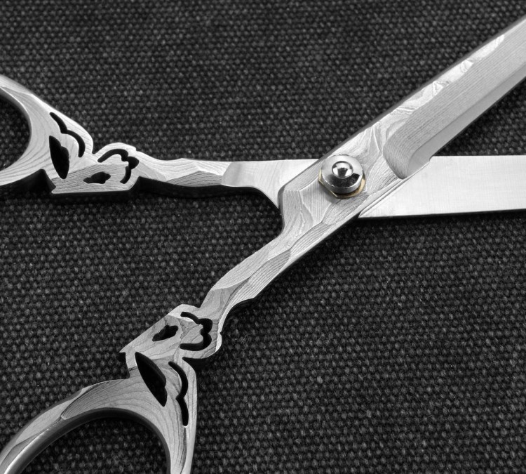 Mcusta Butterfly Damascus VG-10 Japońskie Ostre Nożyczki Kuchenne DDB-170D