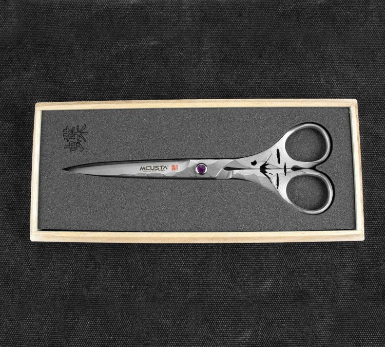 Mcusta Fuji Damascus VG-10 Japońskie Ostre Nożyczki Kuchenne DDF-170D