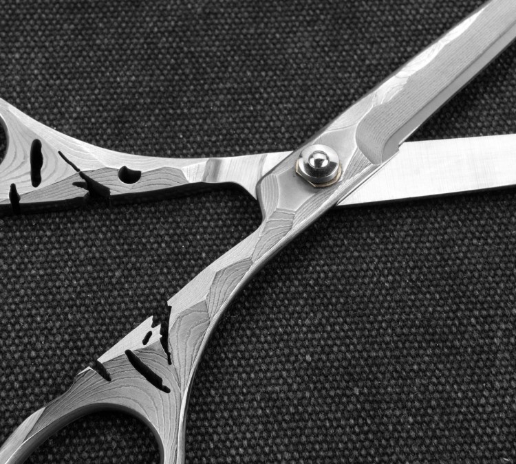 Mcusta Fuji Damascus VG-10 Japońskie Ostre Nożyczki Kuchenne DDF-170D