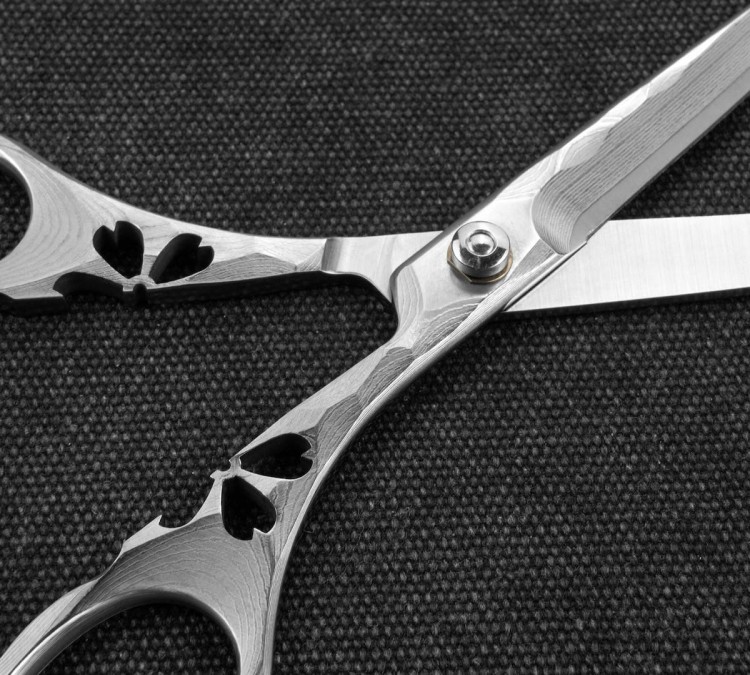 Mcusta Sakura Damascus VG-10 Japońskie Ostre Nożyczki Kuchenne DDS-170D