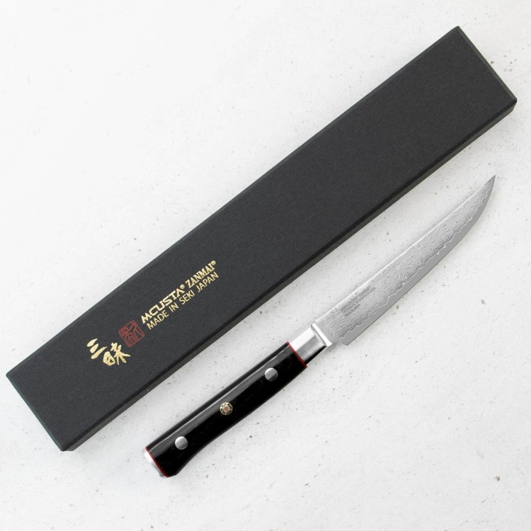 Mcusta Zanmai VG-10 Pro Zebra Japoński Nóż Do Steków 11,5cm