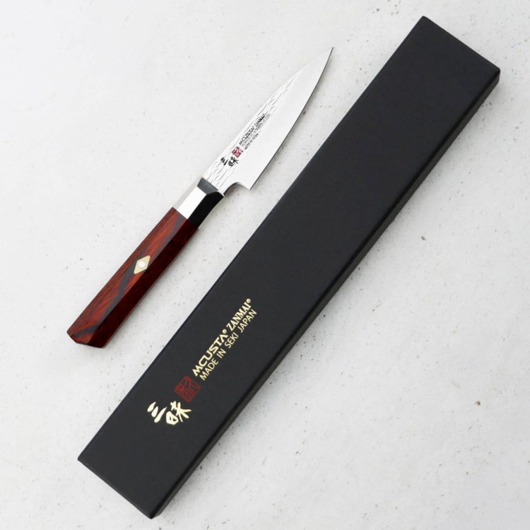 Mcusta Zanmai VG-10 Supreme Ripple Japoński Nóż Kuchenny Do Obierania 9cm