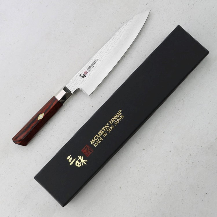 Mcusta Zanmai VG-10 Supreme Ripple Japoński Nóż Kuchenny Szefa Kuchni 18cm