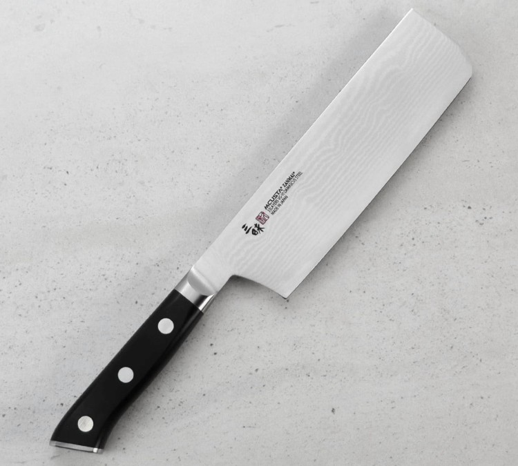 Mcusta Zanmai Classic Damascus VG-10 Pakka Japoński Nóż Nakiri 18cm