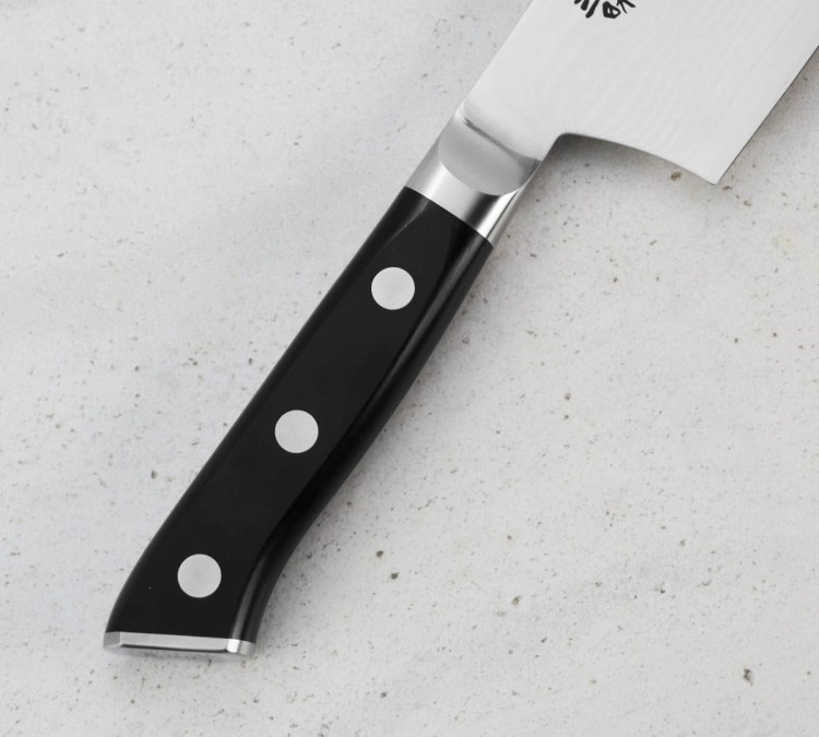 Mcusta Zanmai Classic Damascus VG-10 Pakka Japoński Nóż Nakiri 18cm