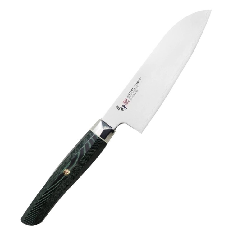 Mcusta Zanmai Green Revolution SPG2 Japoński Nóż Ko-Santoku Do Warzyw 15cm