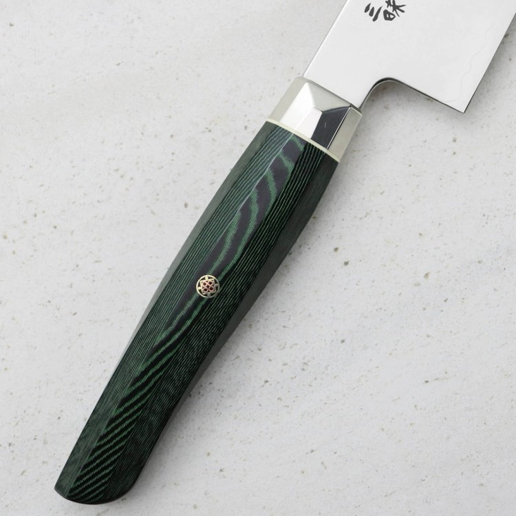 Mcusta Zanmai Green Revolution SPG2 Japoński Nóż Gyuto Szefa Kuchni 21cm
