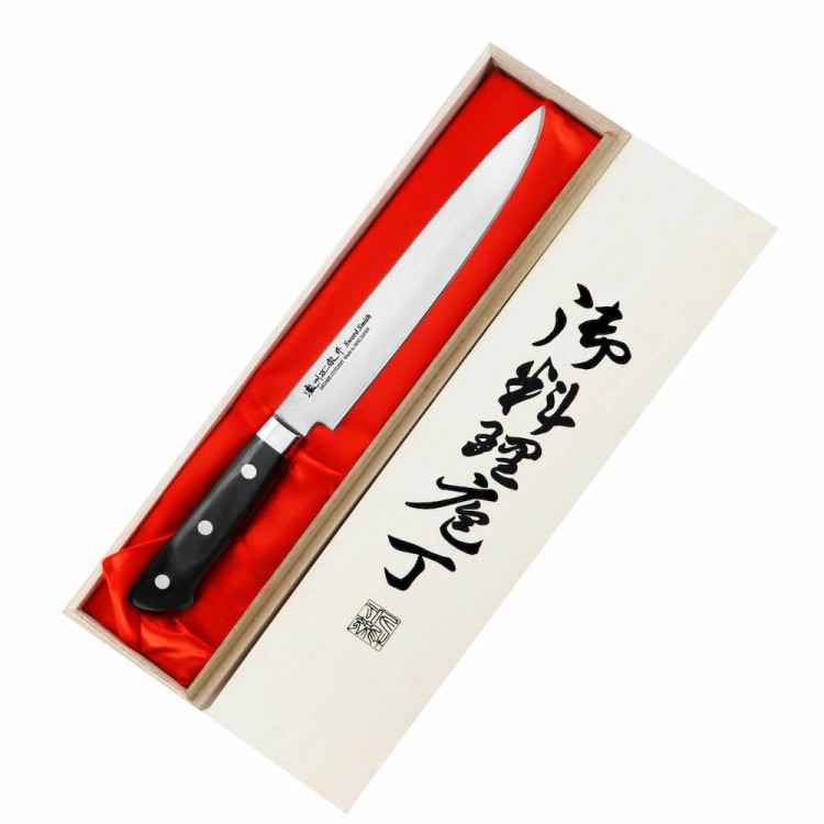 Satake Daichi Japoński Ostry Nóż Kuchenny Do Porcjowania Mięsa 60 HRC 20cm