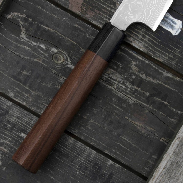 Hideo Kitaoka Shirogami Satin Japoński Nóż Do Filetowania Kiritsuke 27cm
