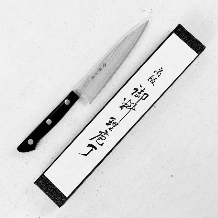 Tojiro Basic Damascus VG-10 Japoński Nóż Kuchenny Uniwersalny 60 HRC 13,5cm