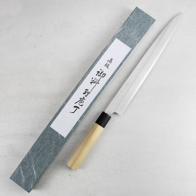 Tojiro Shirogami Japoński Nóż Do Filetowania Yanagi-Sashimi Do Sushi 30cm