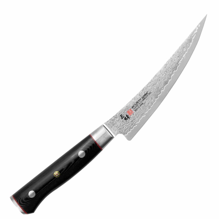 Mcusta Zanmai VG-10 Pro Zebra Japoński Nóż Do Wykrawania 16,5cm