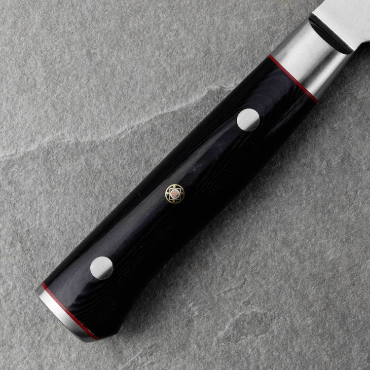 Mcusta Zanmai VG-10 Pro Zebra Japoński Nóż Do Wykrawania 16,5cm