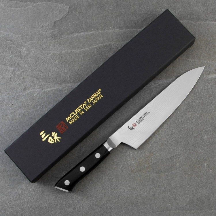Mcusta Zanmai Classic Damascus VG-10 Pakka Japoński Nóż Szefa Kuchni 18cm