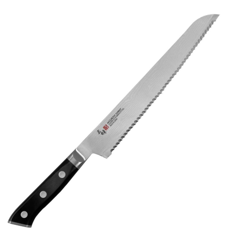 Mcusta Zanmai Classic Damascus VG-10 Pakka Japoński Nóż Do Pieczywa 23cm