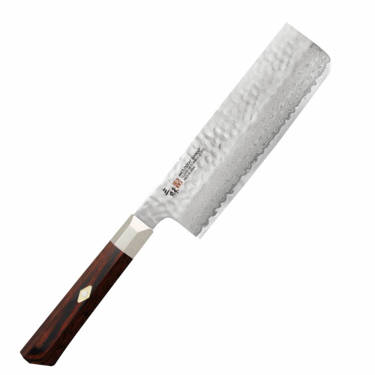Mcusta Zanmai VG-10 Supreme Hammered Japoński Nóż Nakiri Do Siekania 16,5cm