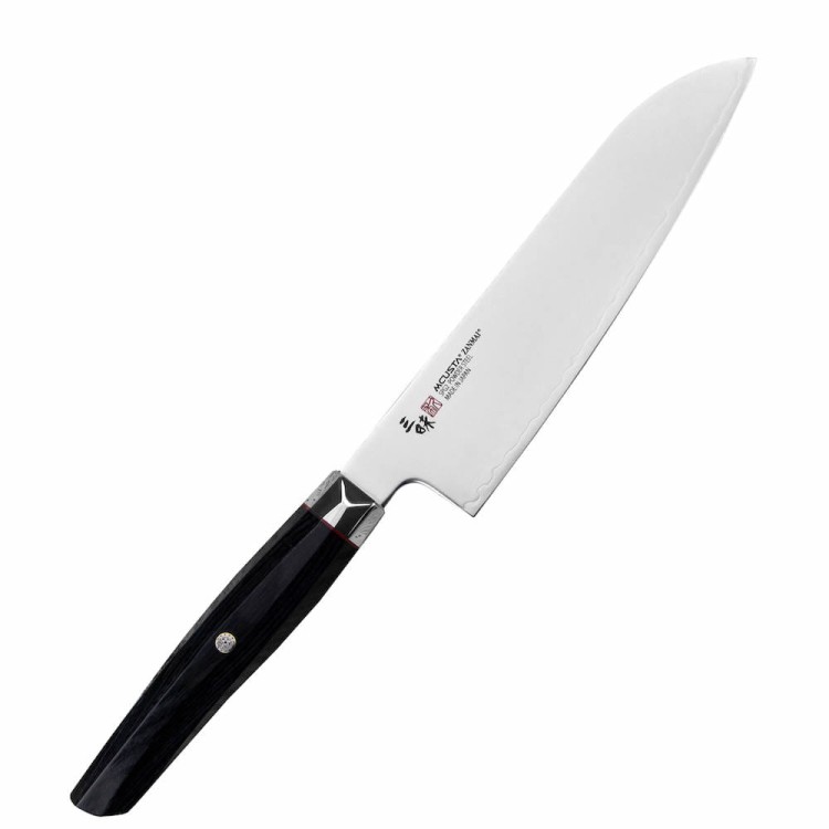 Mcusta Zanmai Revolution SPG2 Japoński Nóż Santoku Do Warzyw 61 HRC 18cm