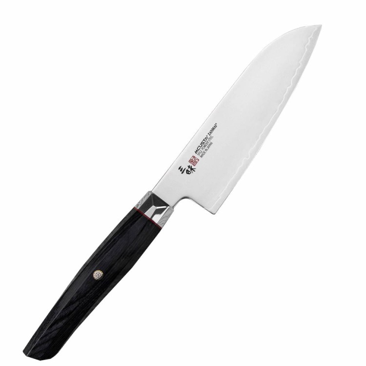 Mcusta Zanmai Revolution SPG2 Japoński Nóż Santoku Do Warzyw 61 HRC 15cm
