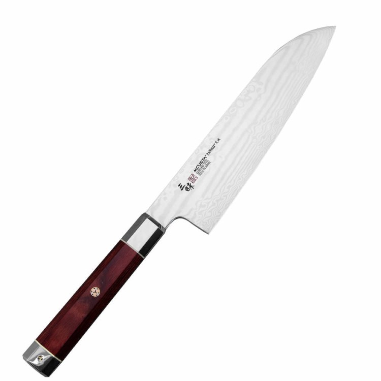 Mcusta Zanmai VG-10 Ultimate Aranami Japoński Nóż Kuchenny Santoku 18cm