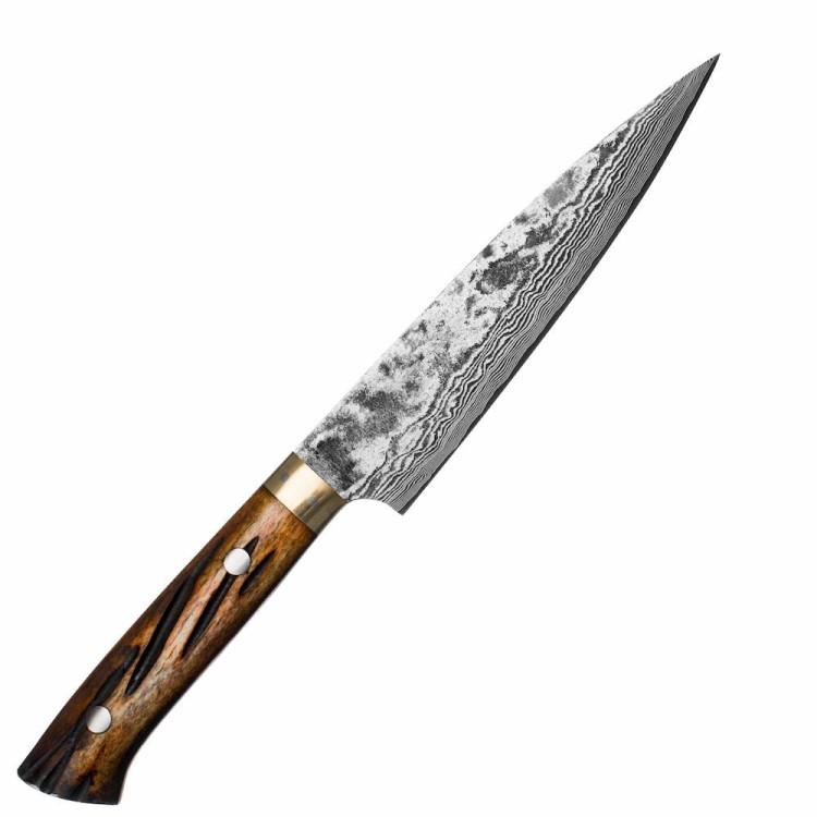 Takeshi Saji YBB Ręcznie Kuty VG-10 Japoński Nóż Kuchenny Uniwersalny 13cm