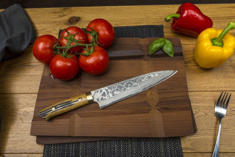 Takeshi Saji YBB Ręcznie Kuty VG-10 Japoński Nóż Kuchenny Uniwersalny 15cm