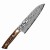 Takeshi Saji YBB Ręcznie Kuty VG-10 Japoński Nóż Santoku Do Warzyw 18cm