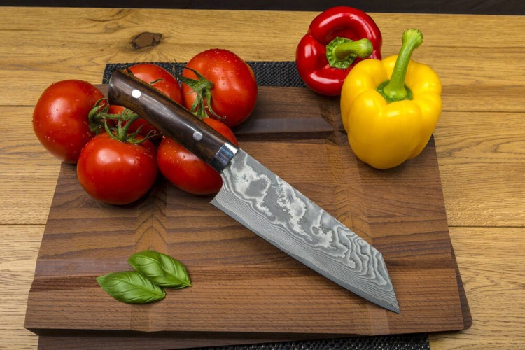 Takeshi Saji IW Ręcznie Kuty VG-10 Japoński Nóż Bunka Szefa Kuchni 17cm
