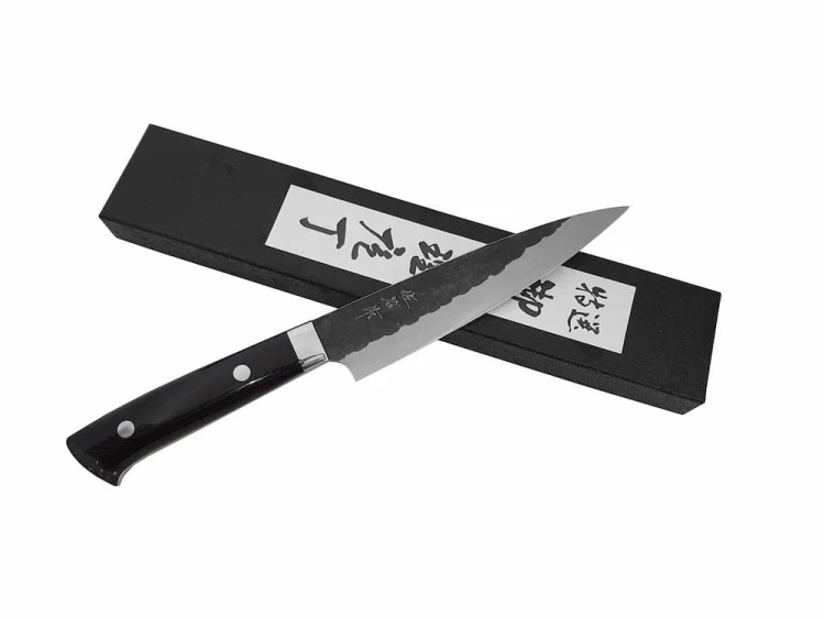 Takeshi Saji Super Aogami Ręcznie Kuty Nóż Uniwersalny 15 cm