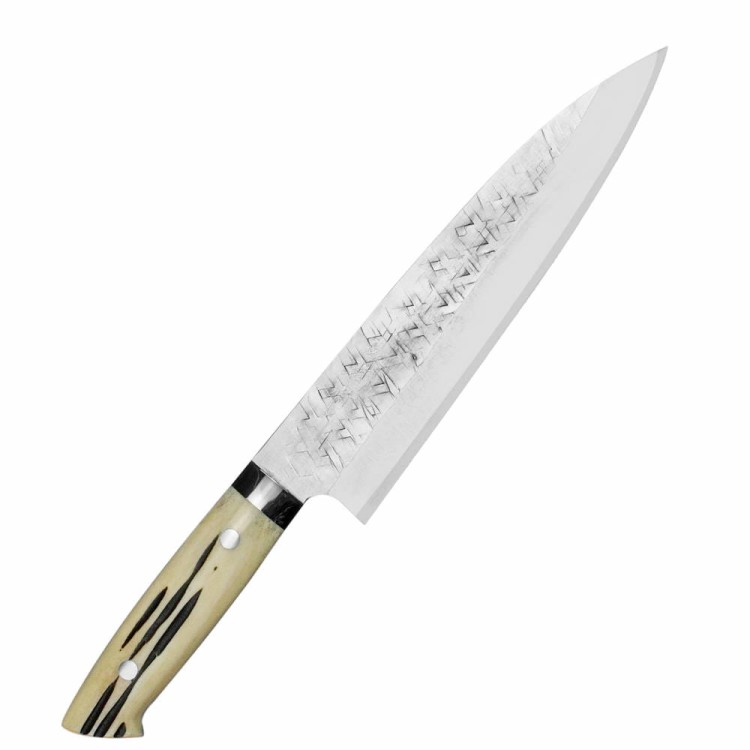 Takeshi Saji SRS13 Róg Jeleni Ręcznie Kuty Nóż Szefa Kuchni 21cm